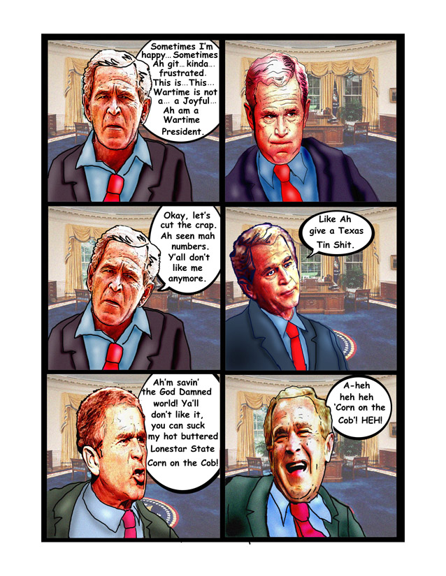 Bush comic
