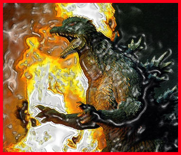 Godzilla Versus Godzilla, King Of The Monsters - Acid Logic ezine